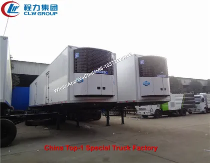 CLW 3 Axle 30 Tons Refrigerated Semi Trailer