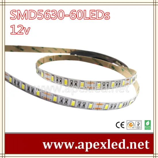 12v/24v led decoration lighting strip smd 5630 white pcb
