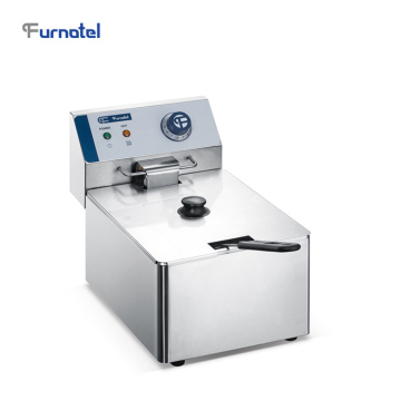 Counter Top 1 Tank 1 Basket Commercial Electric Deep Fryers