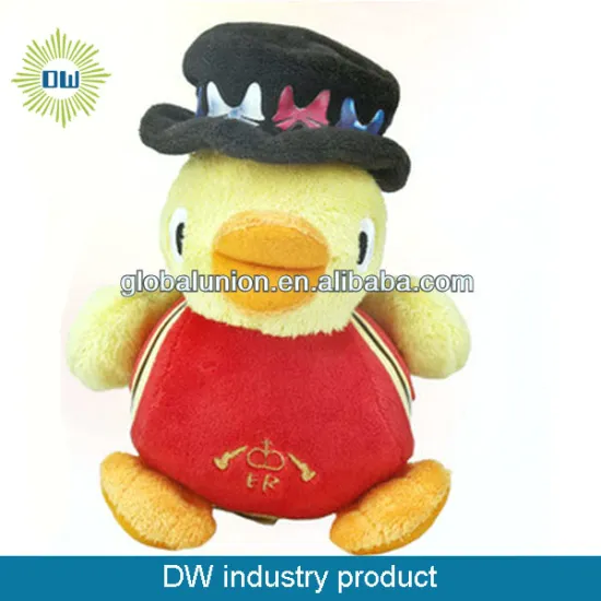 Plush yellow duck toys for promotion