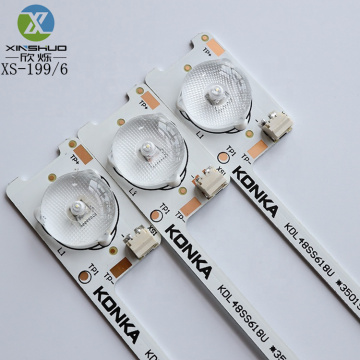 LED TV Light Bar Kit สำหรับ Konka KDL48JT618A, Toshiba 48L2400, DL4844, DL4845, 48L5400 และ Philco PH48S61 โทรทัศน์