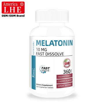 Shecome Melatonin Tablets Sleep Support Cherry