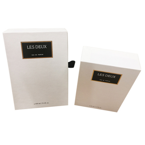 Best design perfume cosmetic cardboard drawer boxes