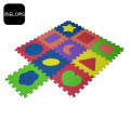 Colorful EVA Foam Shape Kid Mainkan Puzzle Mat