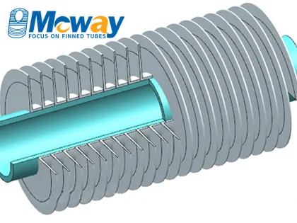 L Type Wound Finned Tube For Chemical Industry