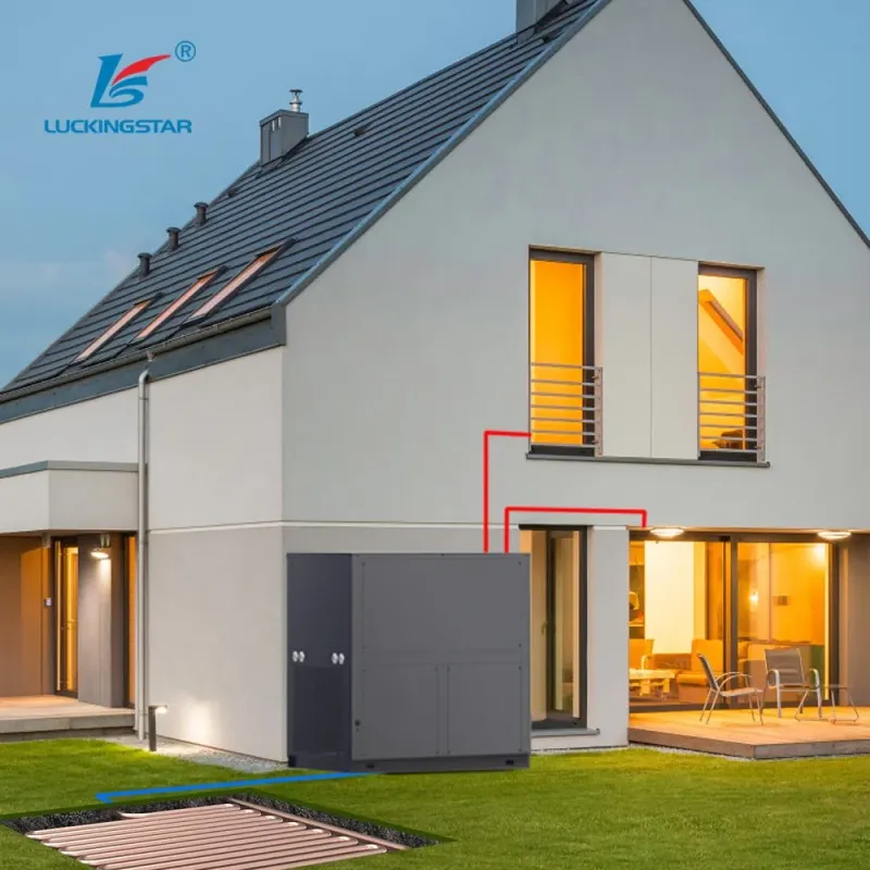 Geothermal Heat Pump: Transferring Free Energy from Ground to Water Heater