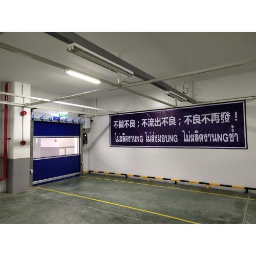 Interior High Speed Plastic Rolling up Door