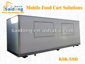 Big space fast food van mobile food truck for sale(CE approval)                        
                                                Quality Choice