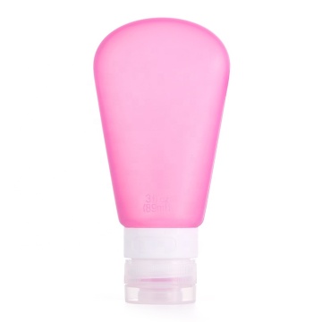 Customized Eco Non-toxic Silicone Travel Bottle Set for Personal Care
