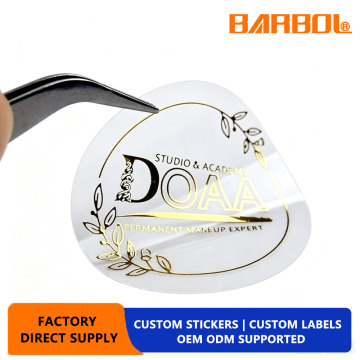 Transparent Film Printed Label Sticker