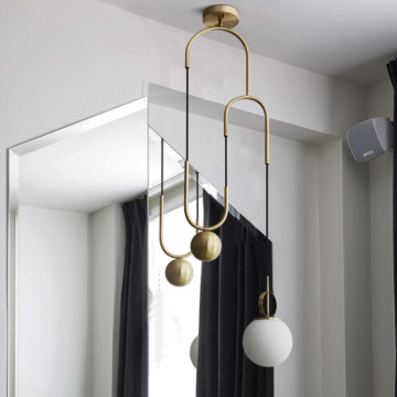 LEDER Brass Led Pendant Lamps