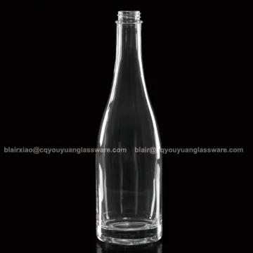 Screw Top 500ML Flint Glass Wine Bottle Custom Design Bottle Glass