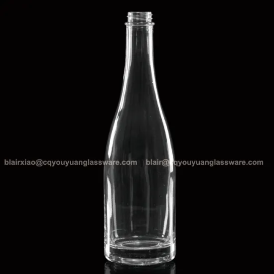 Screw Top 500ML Flint Glass Wine Bottle Custom Design Bottle Glass