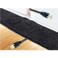 Câble de raccordement réseau de câble Ethernet Cat8 noir de 50 pieds