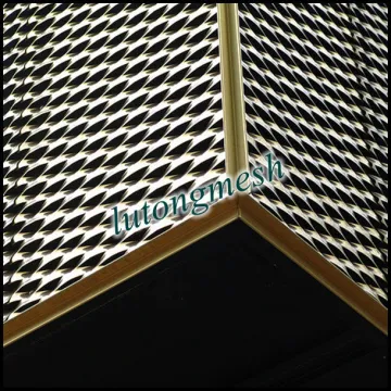 Expanded metal for facade and architect Project