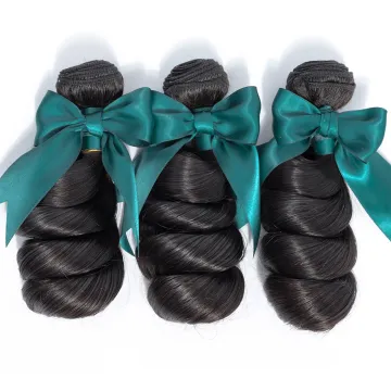 Free sample Loose wave hair bundles wholesale brazilian human hair bundle, Loose wave human hair weave bundle