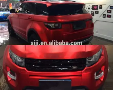 PVC Matte Chrome warp sticker car decoration sticker