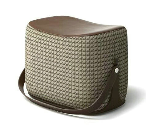 leather fancy ottoman stool leather fancy ottoman stool