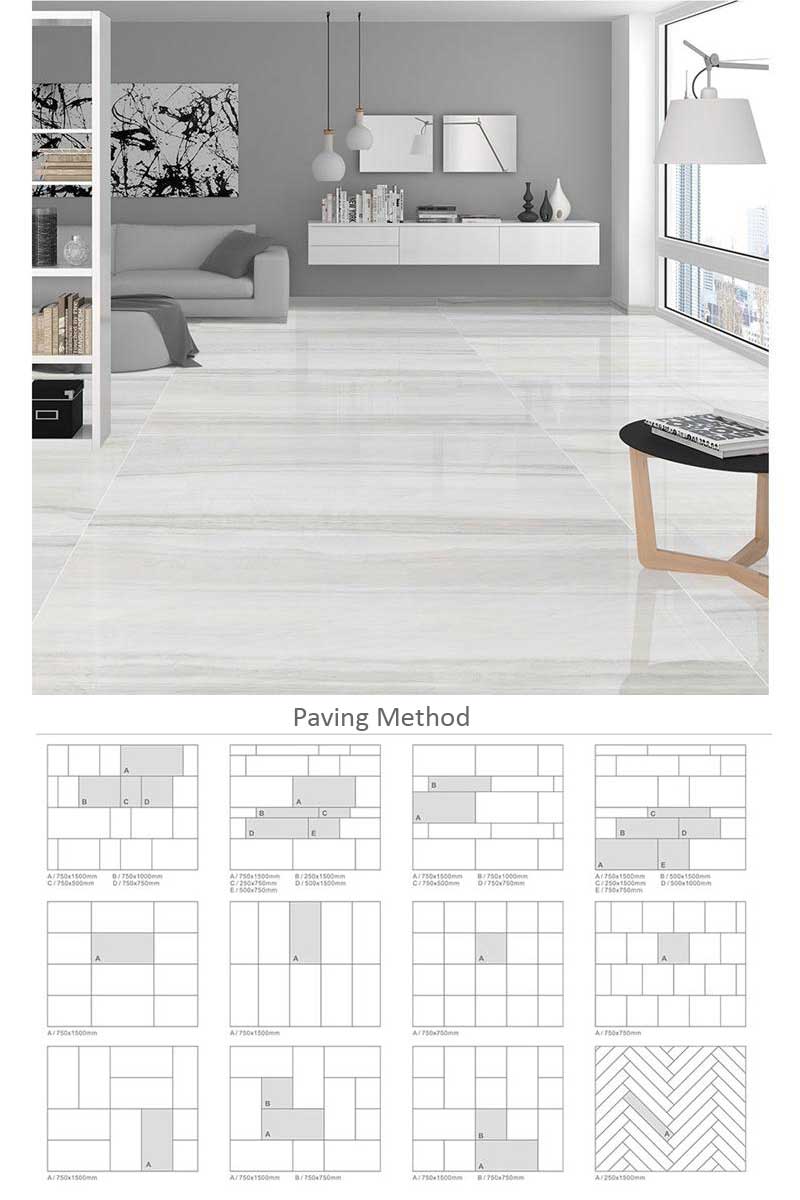light grey marble look tiles