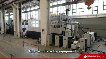 Roll to Roll PVD Vacuum Coating Machine for PVC/PE/PP/Pet/BOPP Films