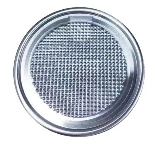 Tinplate easy to tear milk powder lid
