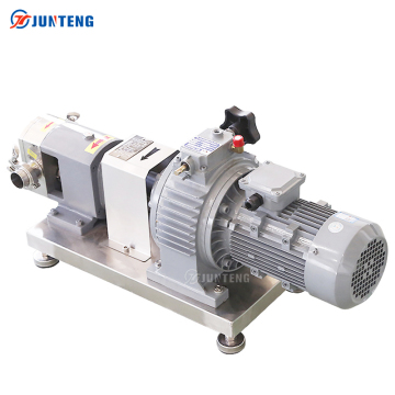 Stainless Steel Sanitary Lobe Pumps for Food and Beverage Processing Industry