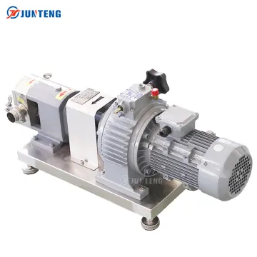 Stainless Steel Sanitary Lobe Pumps for Food and Beverage Processing Industry