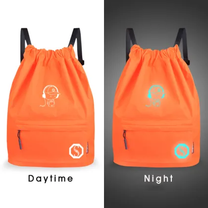 INEO Sports Waterproof Sack pack Gymsack Gym Cinch Sack Drawstring Backpack String Bag Custom Logo