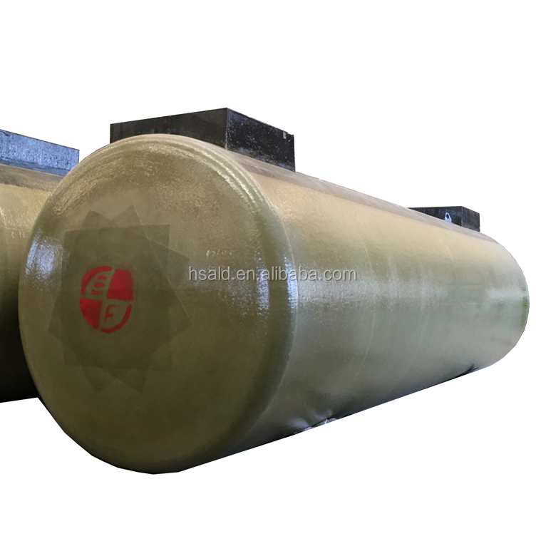 Double wall underground diesel liquid fuel storage tanks