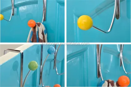 hanging clothes rack over the door hook