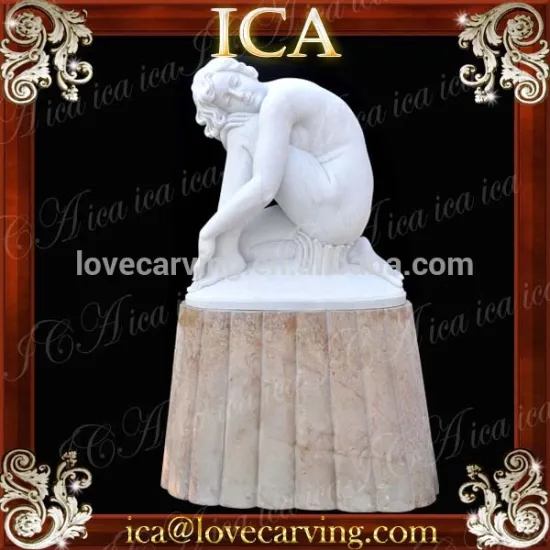 Classic beauty villa hotel carved stone sculpture