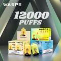 Waspe Digital Box 12k Puffs Vape Pod LED màn hình Hà Lan