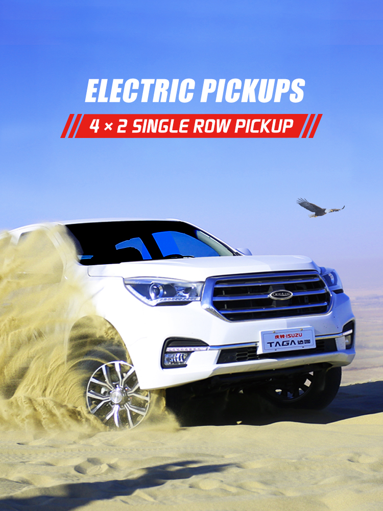ISUzu Four Wheel Electric Car Used 4X4 Pickup Truck Mini Car For Adult