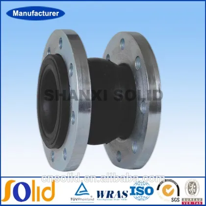 Single Ball Flanged End Rubber Expansion Joints