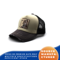 Topi Baseball yang Dicuci Pengemudi Truk yang Tertekan Tambalan Hewan