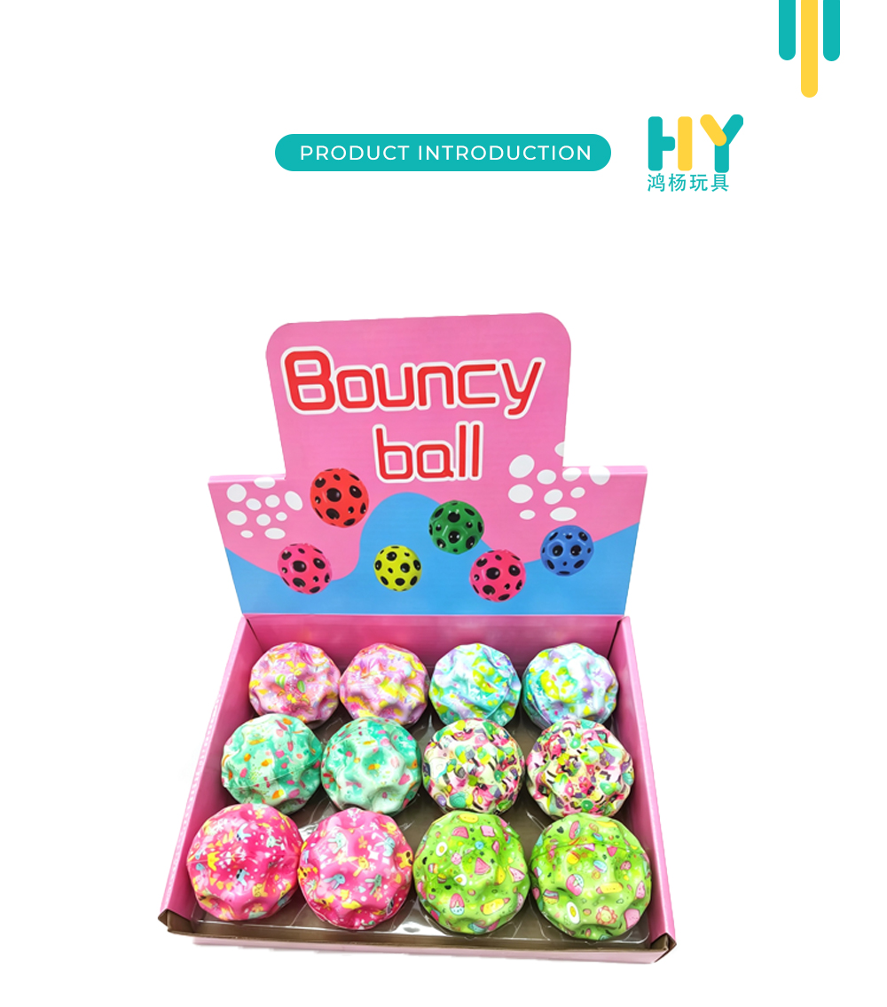 Kids Mini PU Bouncy Stress Balls X