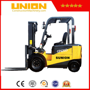 High Cost Performance Sunion Gn25D (2.5t) Electric Forklift