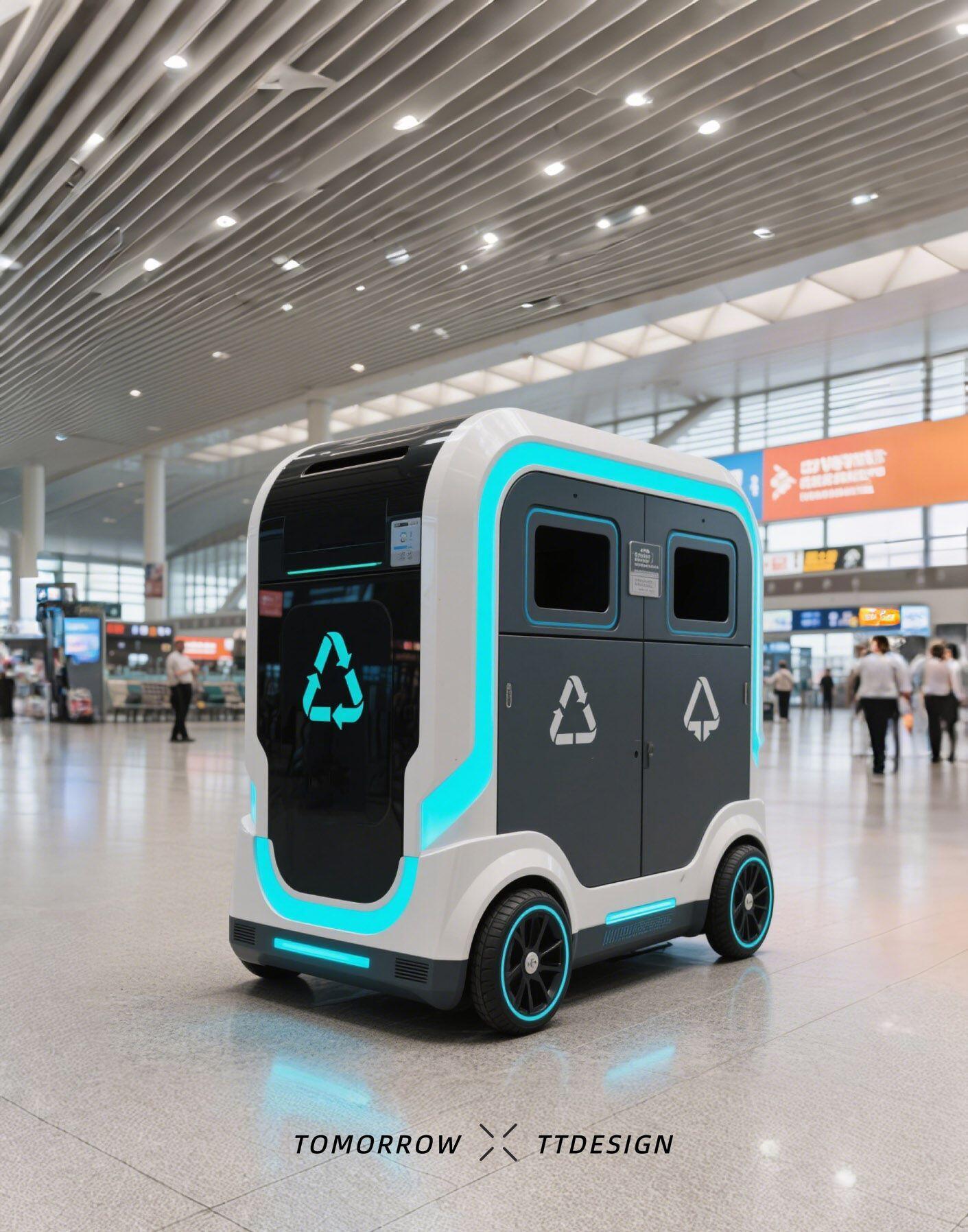 Future concept garbage truck3