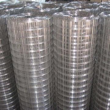 Welded mesh, corrosion-resistant