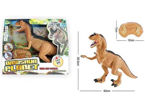 DINOSAUR ISLAND TOYS INFRARED R/C DINOSAUR , WITH SOUND AND LIGHT