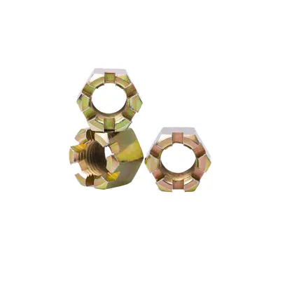 Manufacturing DIN935 Hexagon Slotted and Castle Nuts