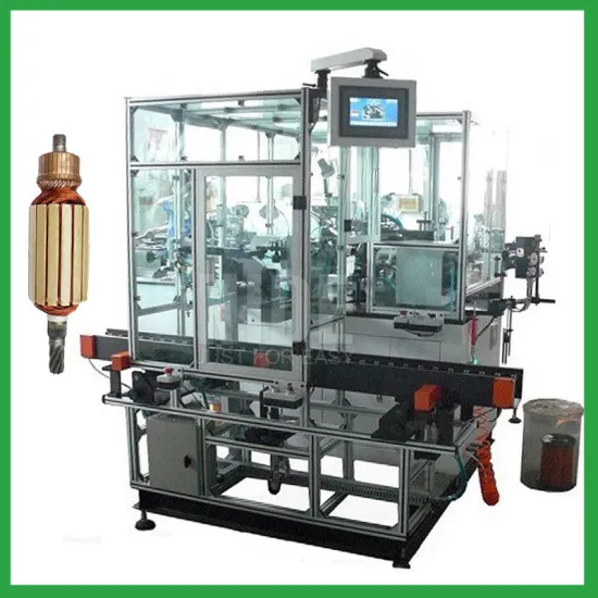 Auto Double Flyer Rotor commutator Windier armature Coil Winding machine