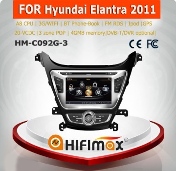 Hifimax double din car stereo for hyundai elantra dvd player gps navigation/car monitor hyundai elantra oem radio