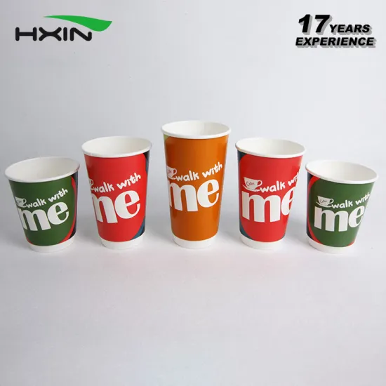 enviroment friendly double wall paper juice cup