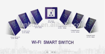 Smart Home Systems Android /IOS Phone Remote Control 1 Gang Light Switch Home Automation Remote Control Switch
