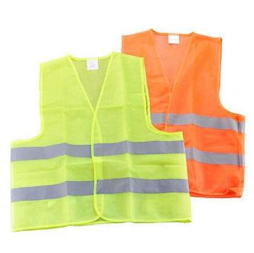 Visibility Security Safety Vest with Reflective Strips for Work Wear and Uniforms