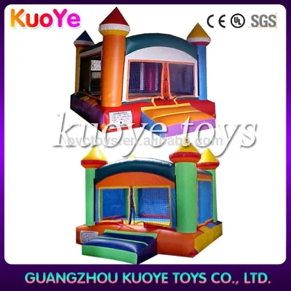 colorful bounce castle,moonwalk castle,home bouncy castle