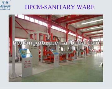 production line ceramic machine for sanitary ware