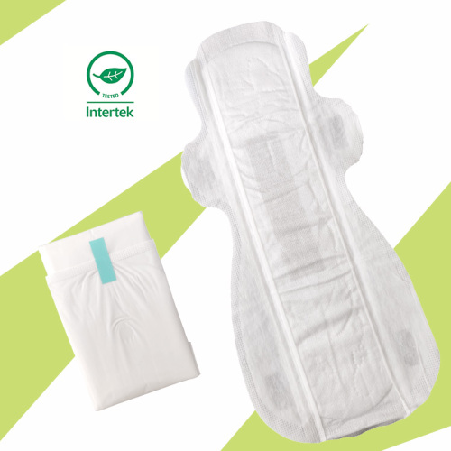 360mm herbal cotton knitted female hygiene pad