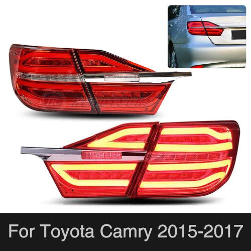 トヨタカムリ2015-2017煙のためのHcmotionz Taillights